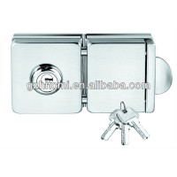 tempered glass door lock